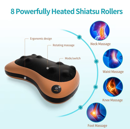 DeluxeBloom™ Heated Shiatsu Massager